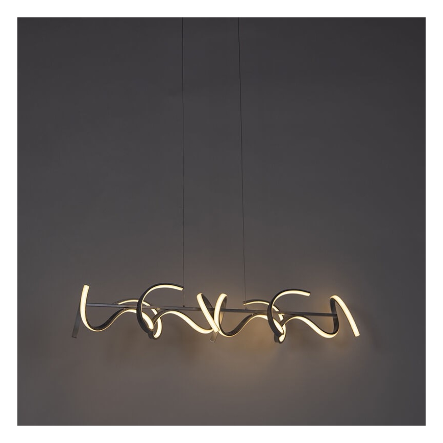 Leuchten Direkt 19033-21 - Lampadario a sospensione dimmerabile a LED su cavo CURLS LED/40,8W/230V