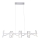 Leuchten Direkt 19033-21 - Lampadario LED dimmerabile su filo RICCI LED/40,8W/230V