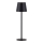 Leuchten Direkt 19250-18 - LED Lampada da tavolo ricaricabile dimmerabile per esterni EURIA LED/3W/5V 2600 mAh IP54 nero