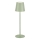 Leuchten Direkt 19250-43 - LED Lampada da tavolo ricaricabile dimmerabile per esterni EURIA LED/3W/5V IP54 verde