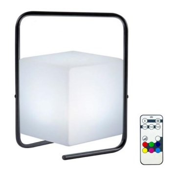 Leuchten Direkt 19970-18 - LED RGBW Dimmerabile per esterni lampada da tavolo KENO LED/0,5W/5V IP44 + telecomando