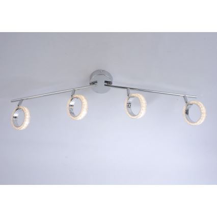 Leuchten Direkt L10504-17 - Faretto LED ANGELO 4xLED/3,5W/230V