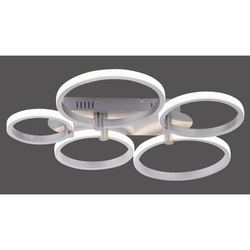 Leuchten Direkt 12112-55 - Plafoniera LED JOHANNA 2xLED/11,5W/230V+2xLED/9W+LED/7W