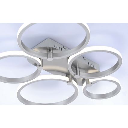 Leuchten Direkt 12112-55 - Plafoniera LED JOHANNA 2xLED/11,5W/230V+2xLED/9W+LED/7W