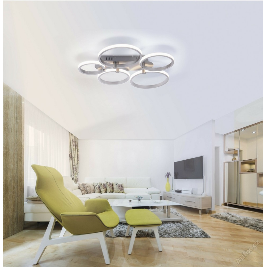 Leuchten Direkt 12112-55 - Plafoniera LED JOHANNA 2xLED/11,5W/230V+2xLED/9W+LED/7W