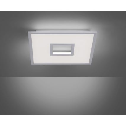 Leuchten Direkt 11645-16 - Plafoniera LED RGB dimmerabile RECESS LED/22,5W/230V + LED/5W + telecomando