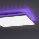 Leuchten Direkt - Plafoniera LED RGB dimmerabile  GUSTAV LED/21,2W/230V 2700-5000K + telecomando