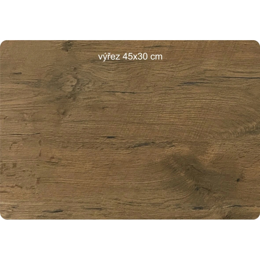 Li-Go 23598/DUB2 - Decorazione da tavolo dimmerabile a LED/12W/230V 20x22 cm rovere/cavallo