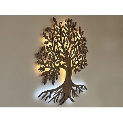 Li-Go 5739/DUB2 - Decorazione da parete LED dimmerabile LED/10W/230V 68x80 cm rovere