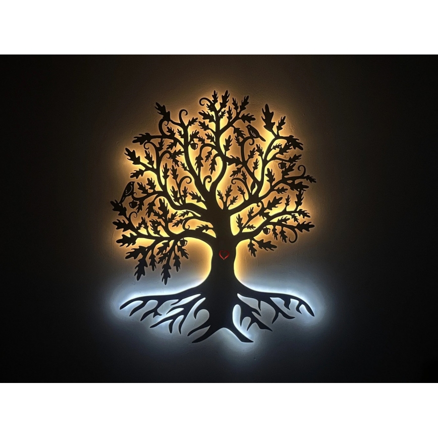 Li-Go 5742/DUB2 - Decorazione da parete LED dimmerabile LED/10W/230V 90x110 cm rovere