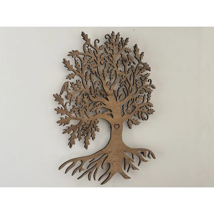 Li-Go 5742/DUB2 - Decorazione da parete LED dimmerabile LED/10W/230V 90x110 cm rovere