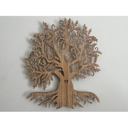 Li-Go 5747/DUB2 - Decorazione da parete dimmerabile a LED LED/10W/230V 45x55 cm rovere