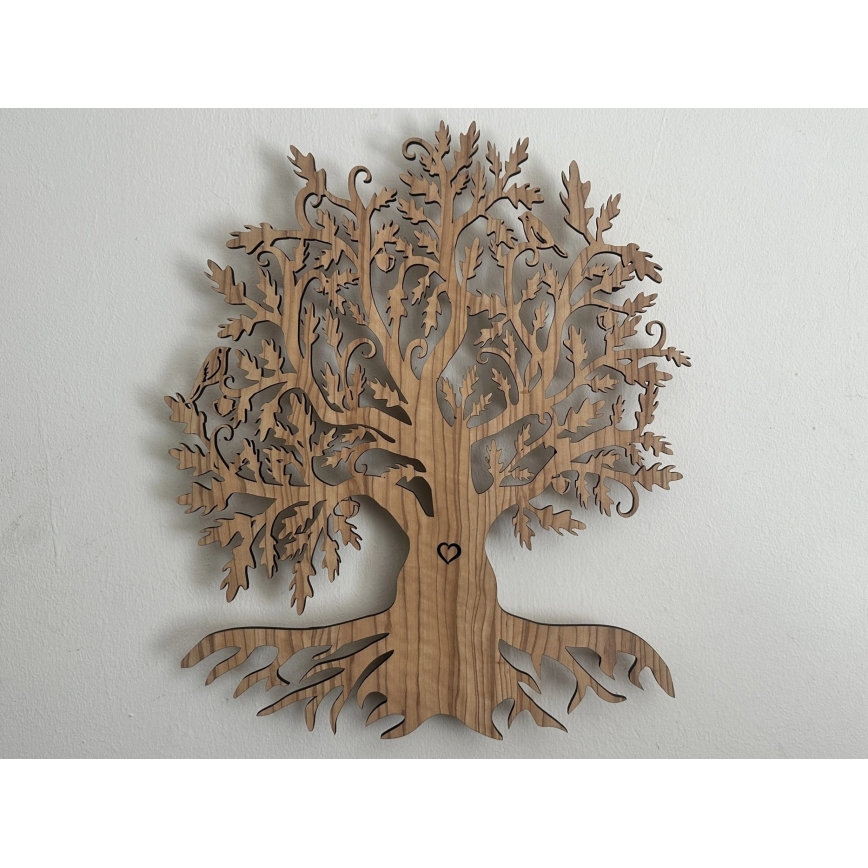 Li-Go 5747/DUB2 - Decorazione da parete dimmerabile a LED LED/10W/230V 45x55 cm rovere