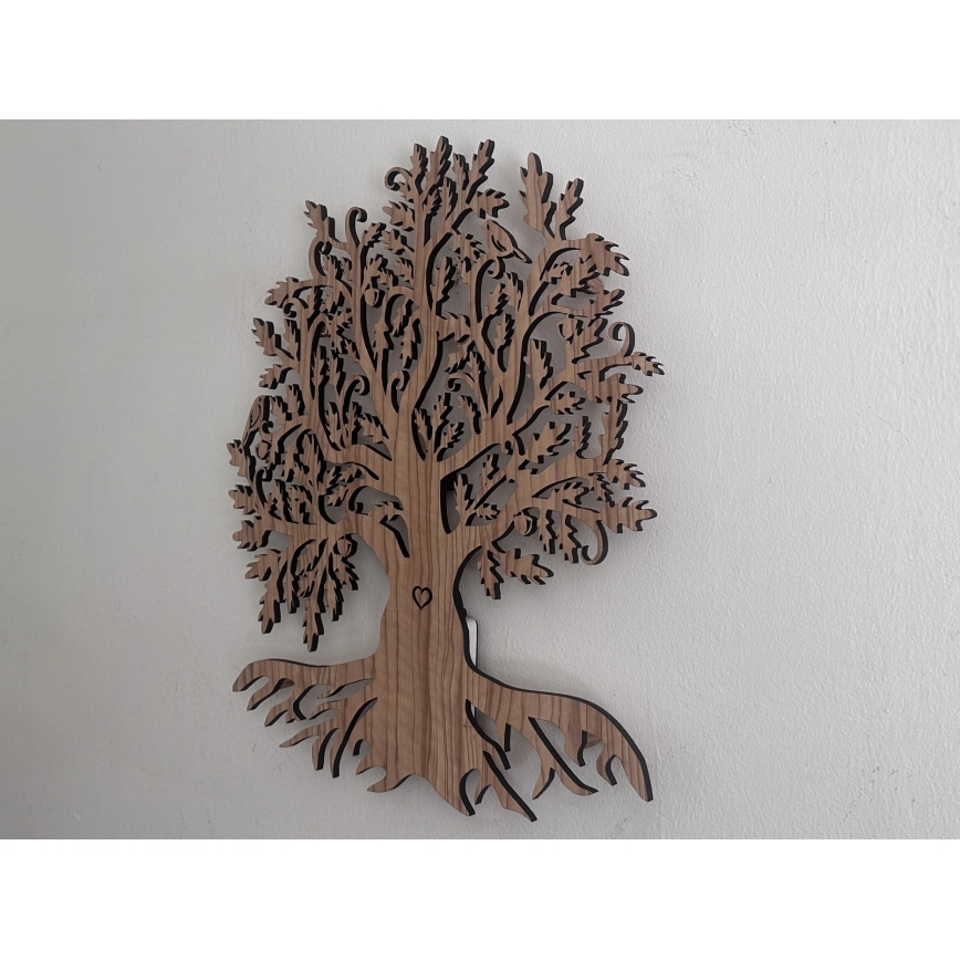 Li-Go 5747/DUB2 - Decorazione da parete dimmerabile a LED LED/10W/230V 45x55 cm rovere