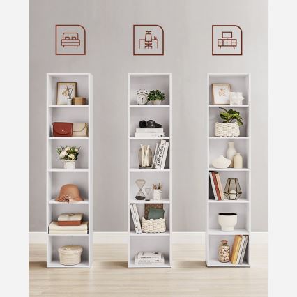Libreria DOVARO bianca