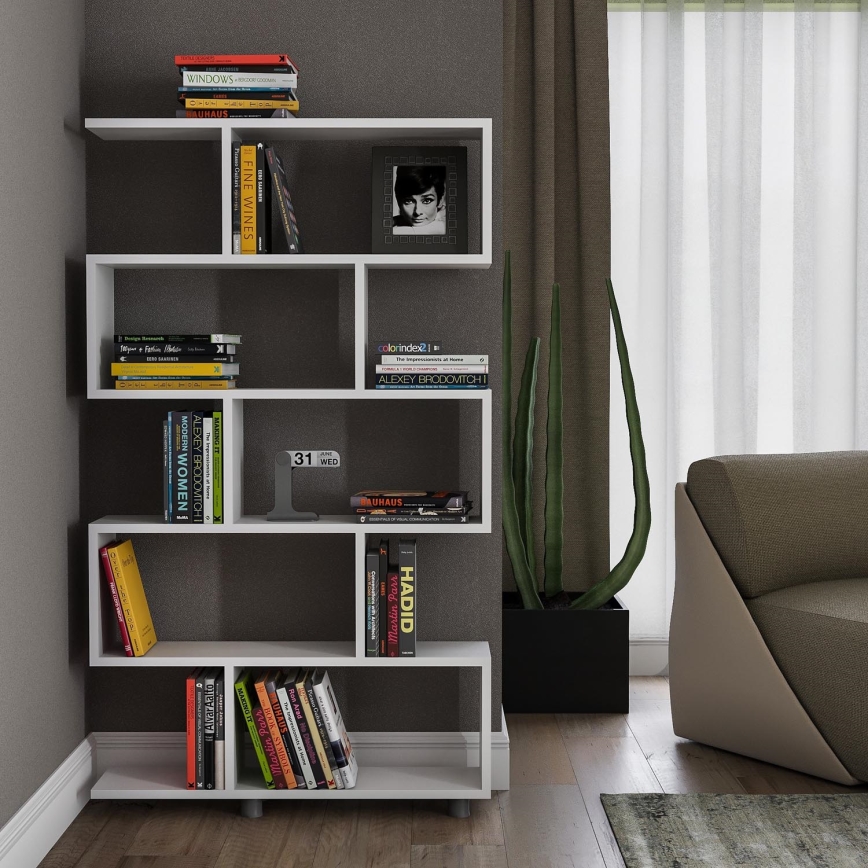 Libreria ELIF 156x90 cm bianca