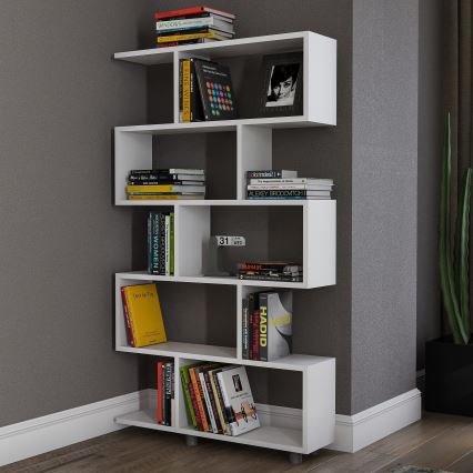 Libreria ELIF 156x90 cm bianca