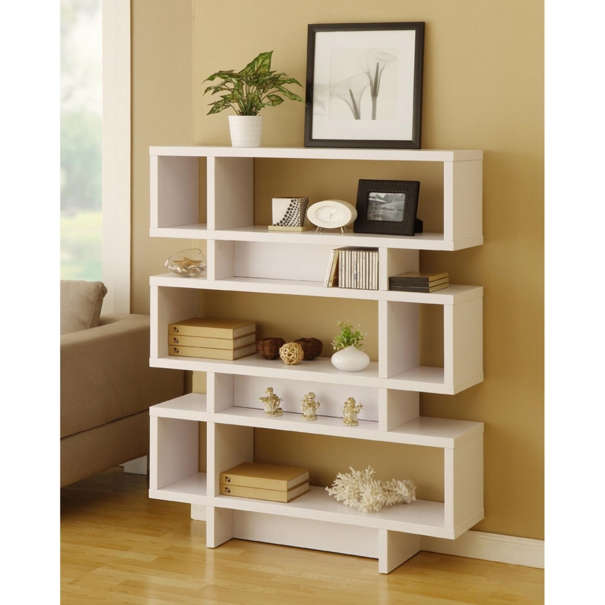 Libreria ELZE 130,8x90 cm bianca