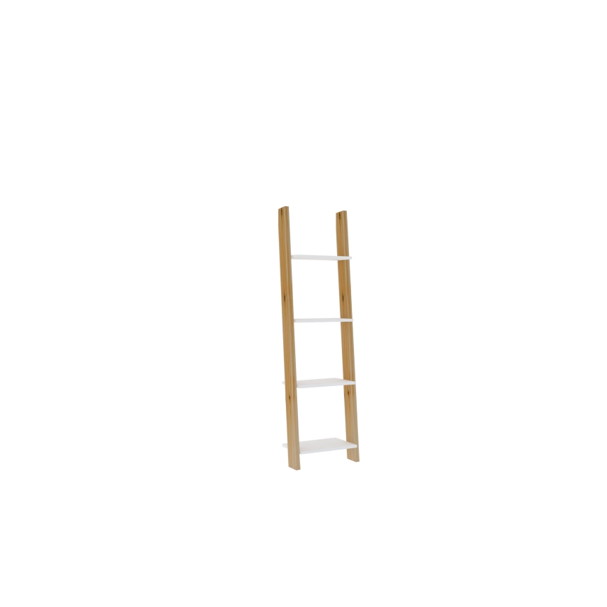 Libreria FAYKO 170x49 cm beige/bianco