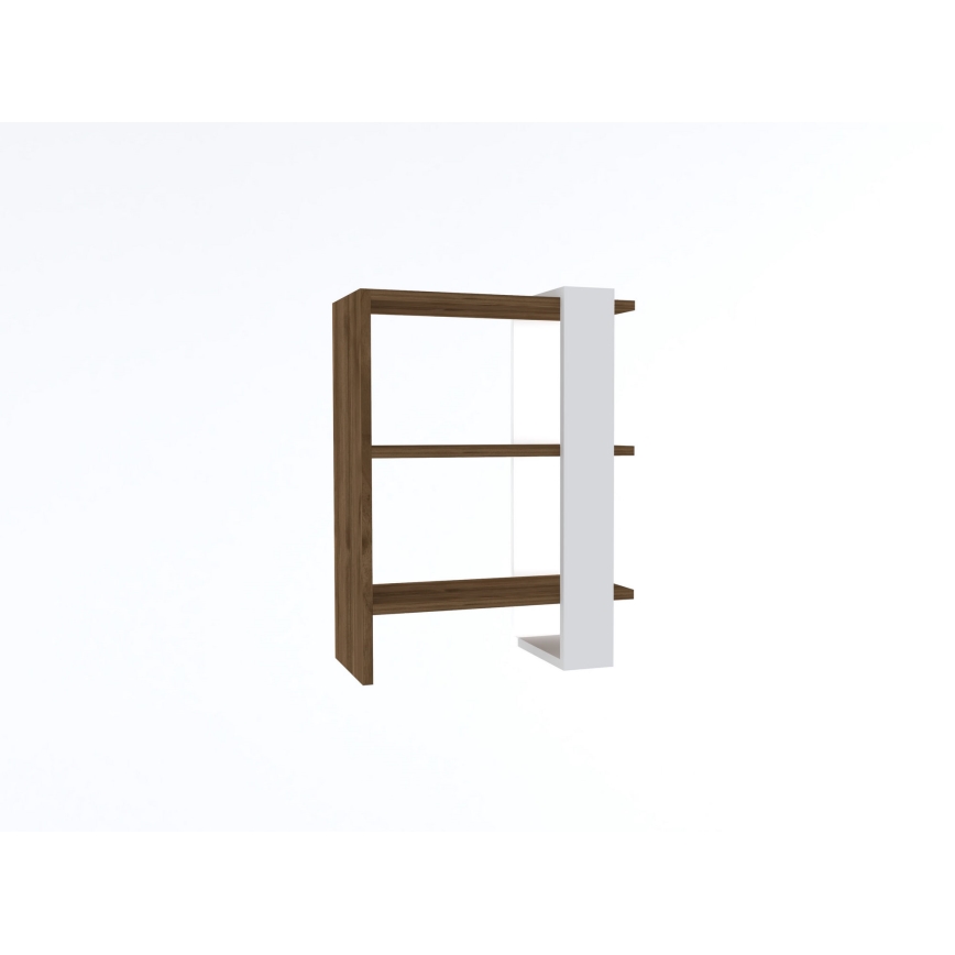 Libreria GAYE 70x51,8 cm bianco/marrone