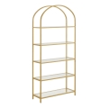 Libreria GLASY 83x184x30 cm oro