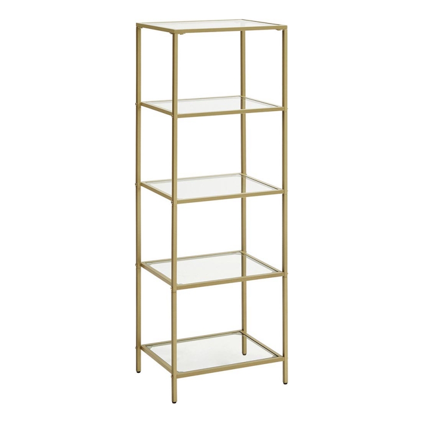 Libreria GLASY dorata