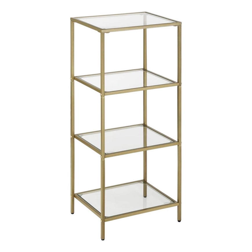 Libreria GLASY dorata