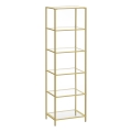Libreria GLASY dorata