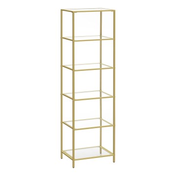 Libreria GLASY dorata