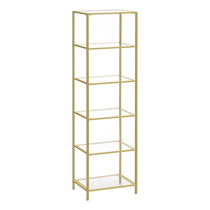Libreria GLASY dorata