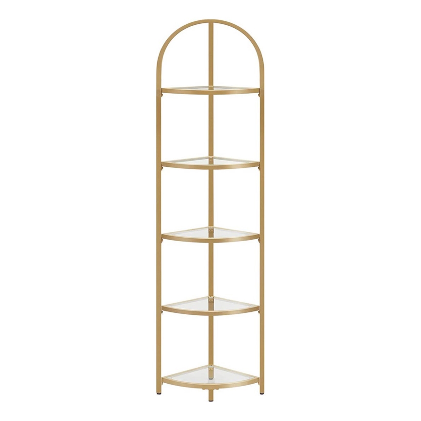 Libreria GLASY dorata