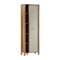 Libreria MENTA 66x200x37 cm rovere wotan/grigio