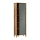 Libreria MENTA 66x200x37 cm rovere Wotan/verde