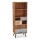 Libreria MEZO 180x60 cm quercia wotan