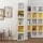 Libreria MULTI 167x32 cm bianco/giallo