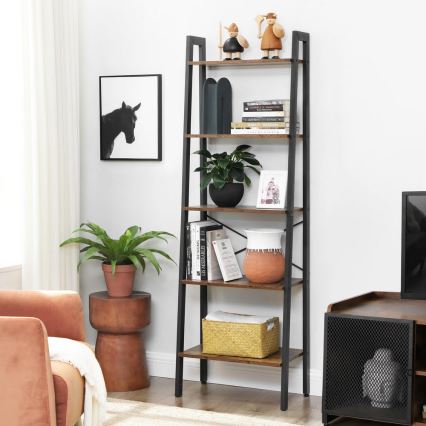 Libreria NAVARO marrone/nera