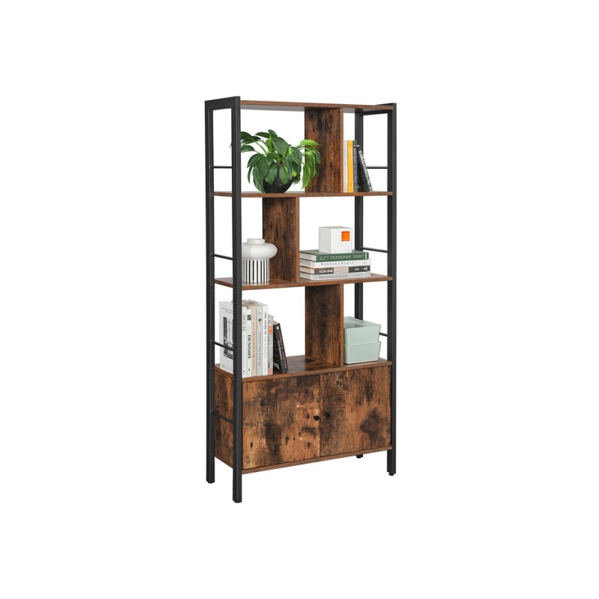 Libreria NAVARO marrone/nera