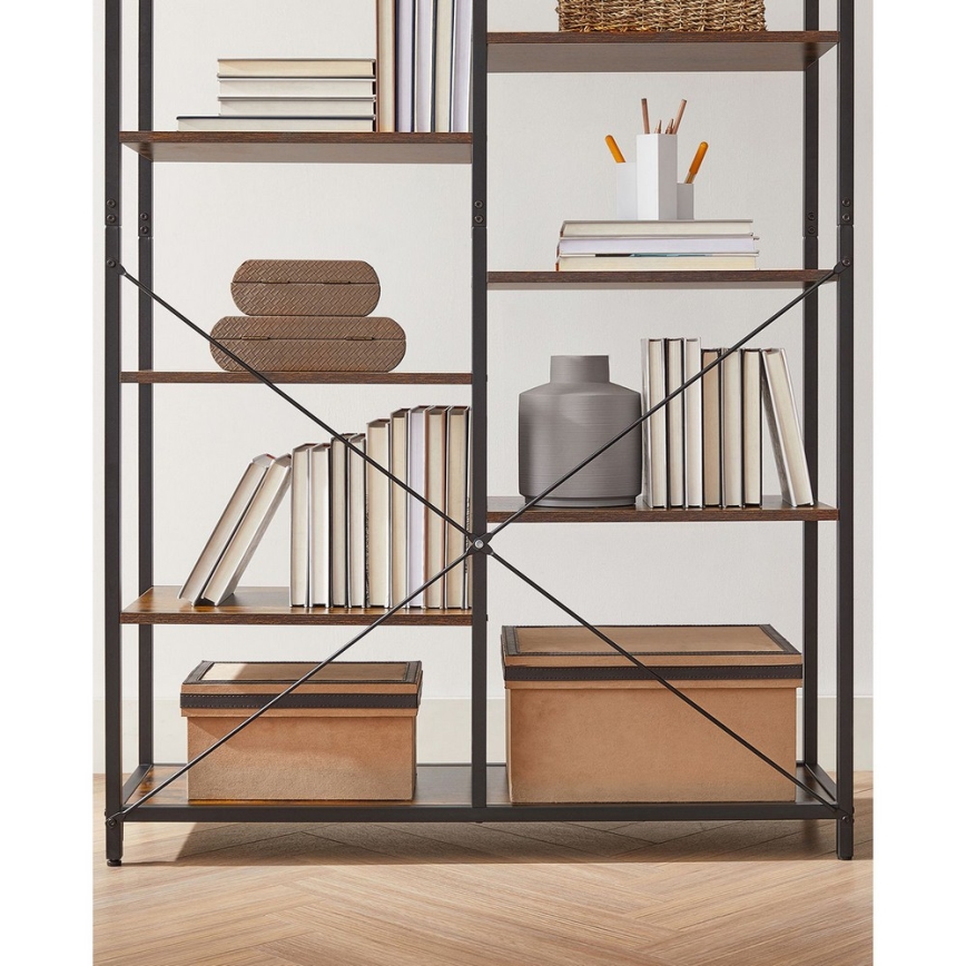 Libreria NAVARO marrone/nera
