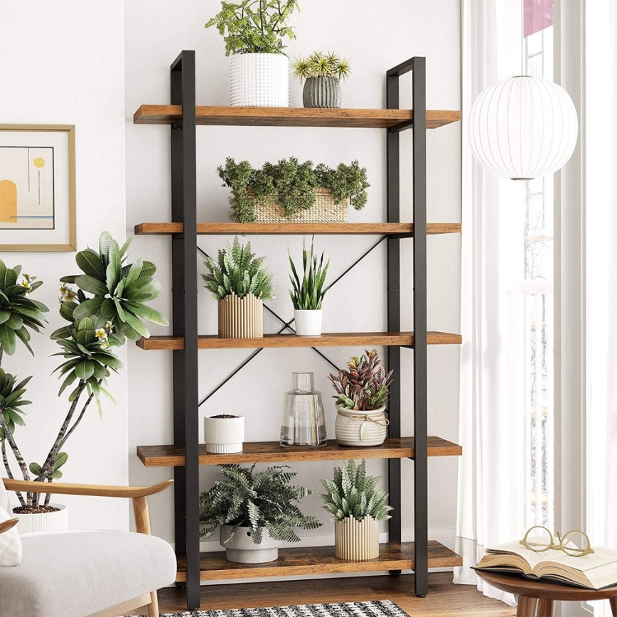 Libreria NAVARO marrone/nera
