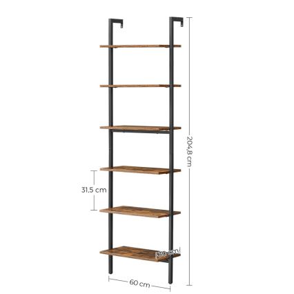Libreria NAVARO marrone/nera