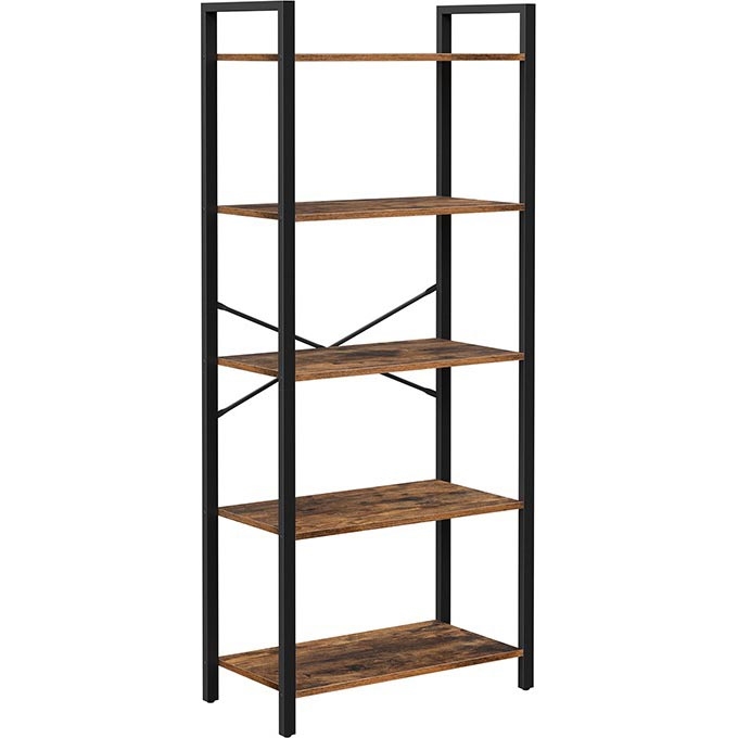 Libreria NAVARO marrone/nera