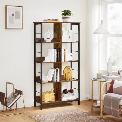 Libreria NAVARO marrone/nera