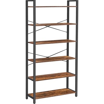 Libreria NAVARO marrone/nera
