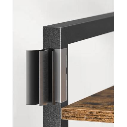 Libreria NAVARO marrone/nera