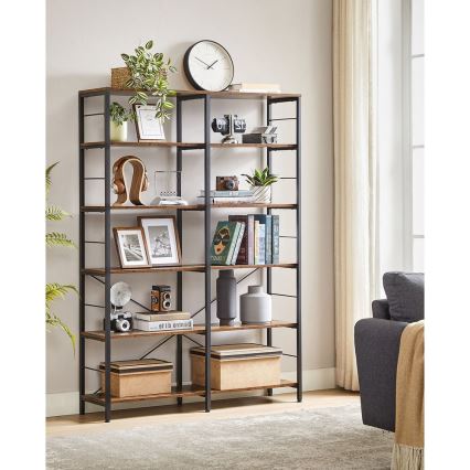 Libreria NAVARO marrone/nera