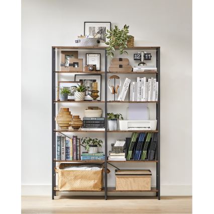 Libreria NAVARO marrone/nera