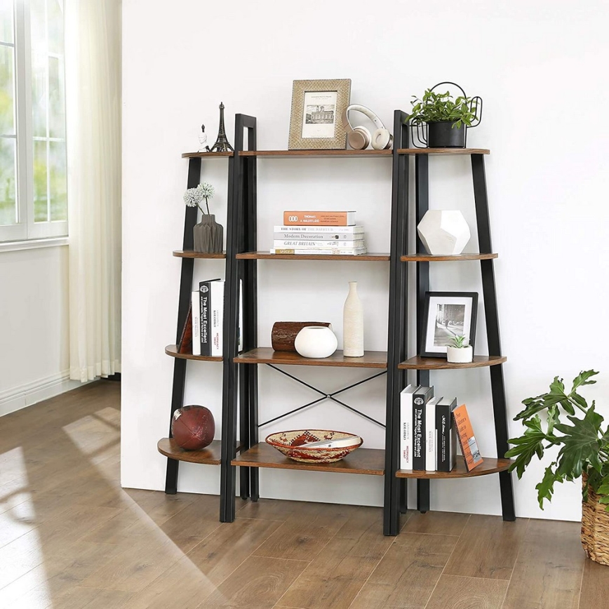 Libreria NAVARO marrone/nera