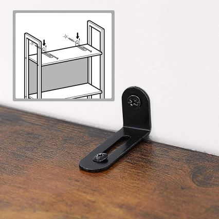 Libreria NAVARO marrone/nero