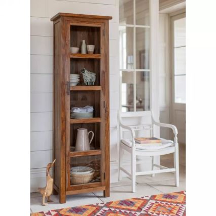 Libreria RAMI 180x60 cm legno solido/palissandro