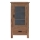 Libreria RAMI 60x120x45 cm in legno massello di palissandro
